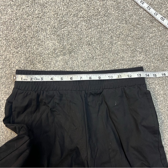 Marine Layer Pants Womens Small Black Weekend Sport Pull On Tapered Nylon Blend - Picture 5 of 9